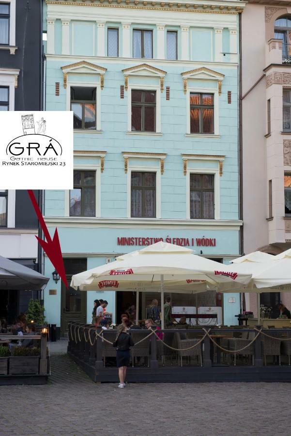 Apartament Gra - Gothic House Торунь Екстер'єр фото
